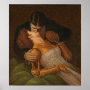 Impressão da arte das canvas de Karenina do