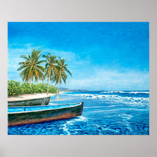 Impressão da arte de Aruba