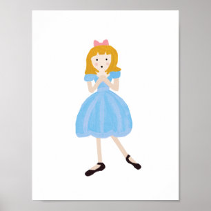 Impressão da arte de Clara