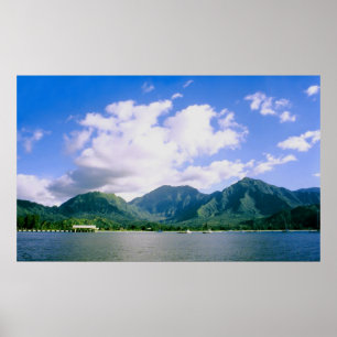 Impressão da Baía de Hanalei