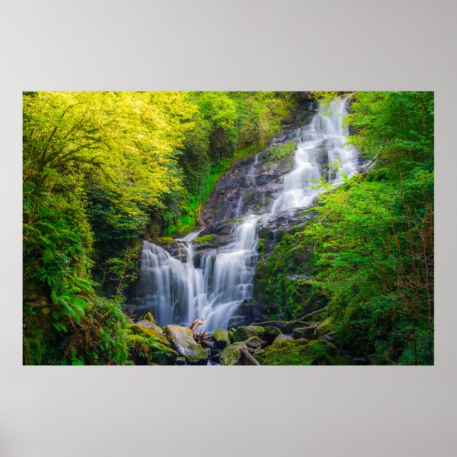 Impressão da Cachoeira de Killarney Irlanda | Arte (Frente)