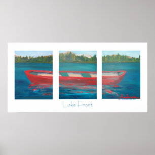 Impressão da Canoa Vermelha