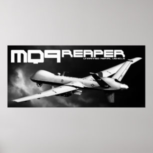 Impressão da ceifeira MQ-9