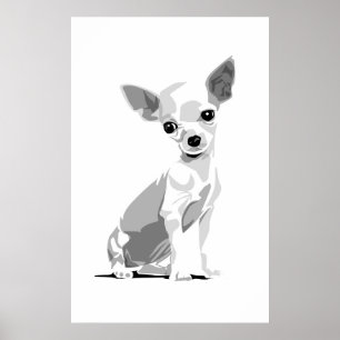 Impressão da chihuahua