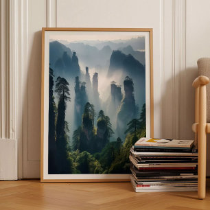 Impressão da China Cartaz da China Paisagem Impres