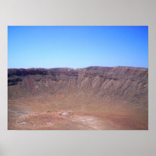 Impressão da cratera do meteoro da arizona