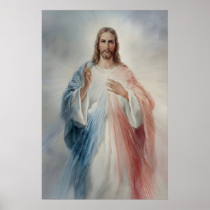 Impressão da Divina Misericórdia Jesus Cristo Sagr