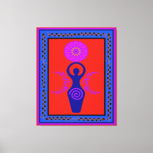 Impressão da Fase da Lua da Deusa Tripla