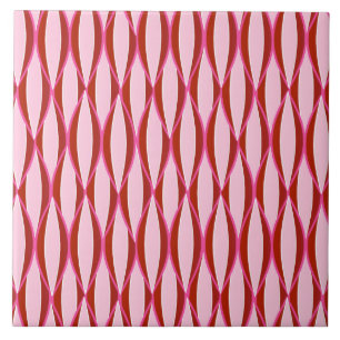 Impressão da fita do meio século - rosa e Borgon