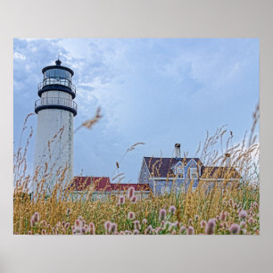 impressão da foto da casa clara de Cape Cod