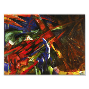 Impressão da foto de Franz Marc Tierschicksale