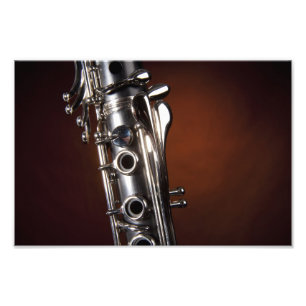 Impressão da foto do clarinete