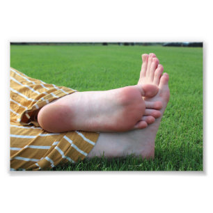 impressão da foto dos pés 1footwonder