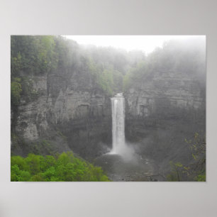 Impressão da fotografia da cachoeira de Ithaca da