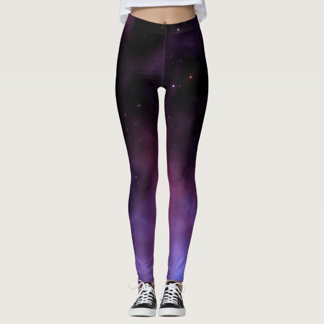 Impressão da galáxia que legging (Frente)