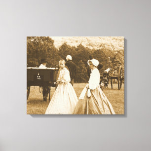 Impressão da guerra civil em canvas