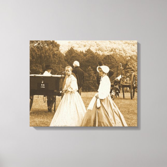 Impressão da Guerra Civil sobre a Canvas (Frente)