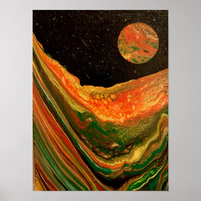 Impressão da imagem de arte original (Frente)