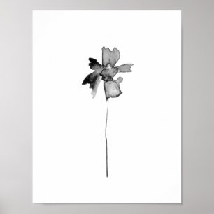 Impressão da litografia da tinta da flor