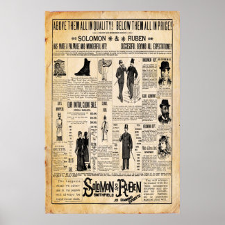 Impressão da Loja Vintage Solomon & Ruben