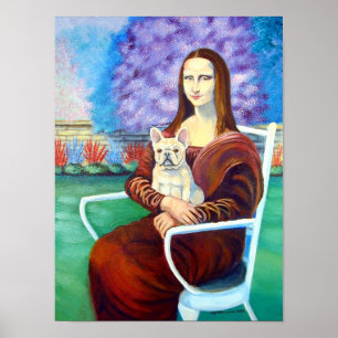 Impressão da Muralha de Arte do Buldogue Francês