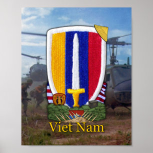 IMPRESSÃO da Patch de Guerra do Vietname do USARV