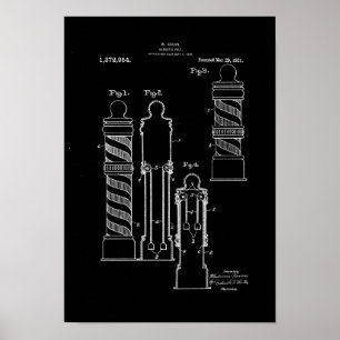 Impressão da patente da arte preta da ilustraçã