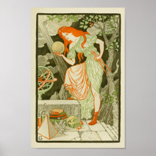 Impressão da Pirâmide do Globo de Cientistas Mulhe