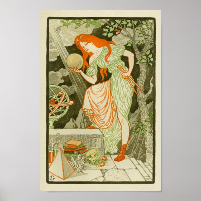 Impressão da Pirâmide do Globo de Cientistas Mulhe (Frente)