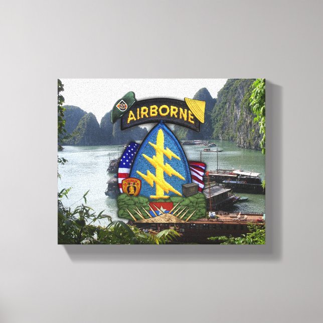 Impressão da Segunda Guerra do Nam das Forças Espe (Frente)