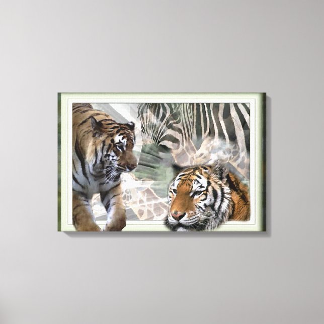 Impressão da selva primitiva (Frente)