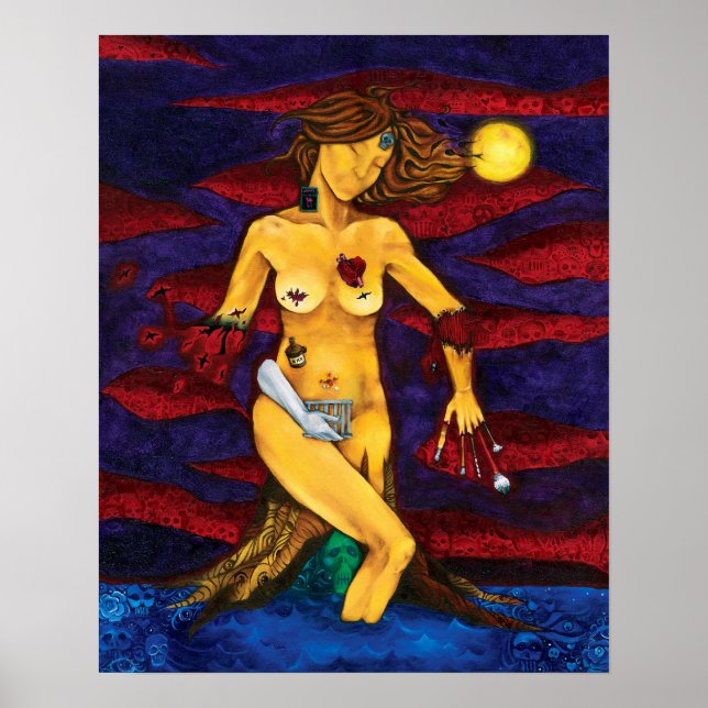 impressão da série "Hollow" (Frente)