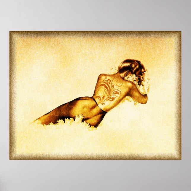 Impressão da série Pinup nº 1 (Frente)