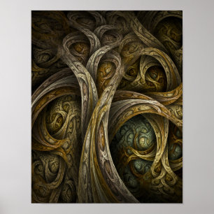Impressão das belas artes de "Yggdrasil"