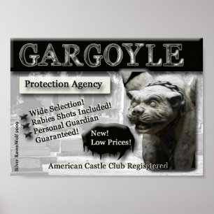 Impressão das canvas da agência de protecção d