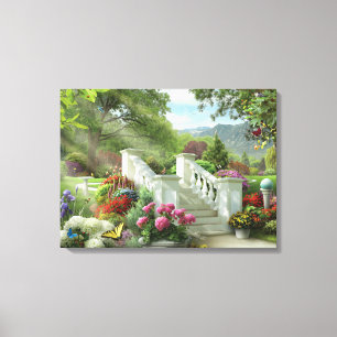 Impressão das canvas da "majestade" de Alan Giana