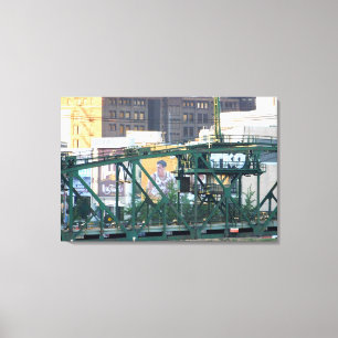 Impressão das canvas de Cleveland Ohio TKO