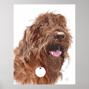 Impressão das canvas de Labradoodle #1 do