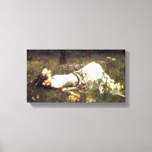 Impressão das canvas de Ophelia do Waterhouse