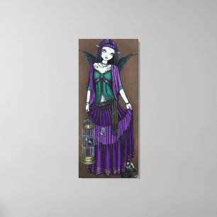 Impressão das canvas do anjo da gaiola de pássar