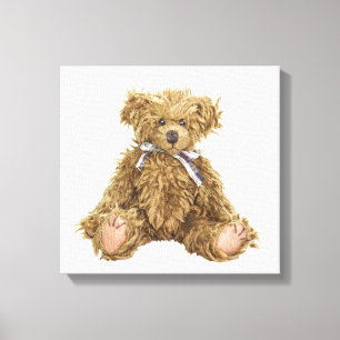 Impressão das canvas do berçário do urso de
