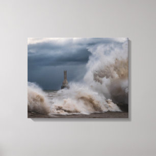 Impressão das canvas do farol da tempestade