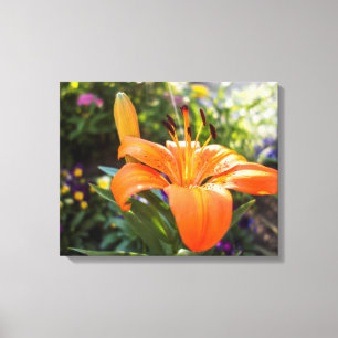 Impressão das canvas do lírio de tigre