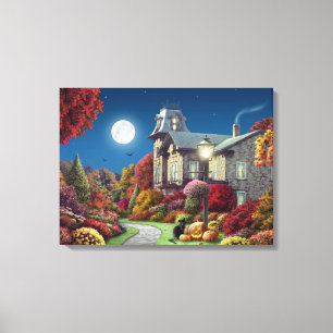 Impressão das canvas do "luar" de Alan Giana