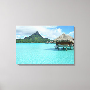 Impressão das canvas do recurso de Bora Bora