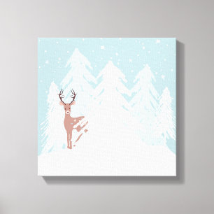 Impressão das canvas dos cervos do país das