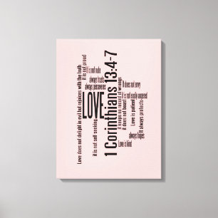 Impressão das canvas - o amor é mistura paciente