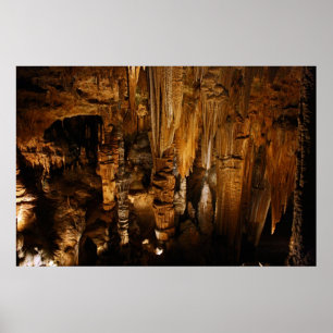 Impressão das formações da caverna