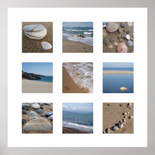 Impressão das praias