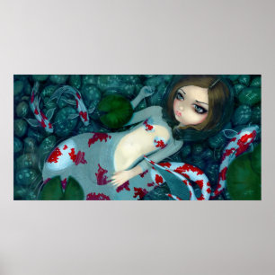 Impressão Daydreaming da arte da fantasia da